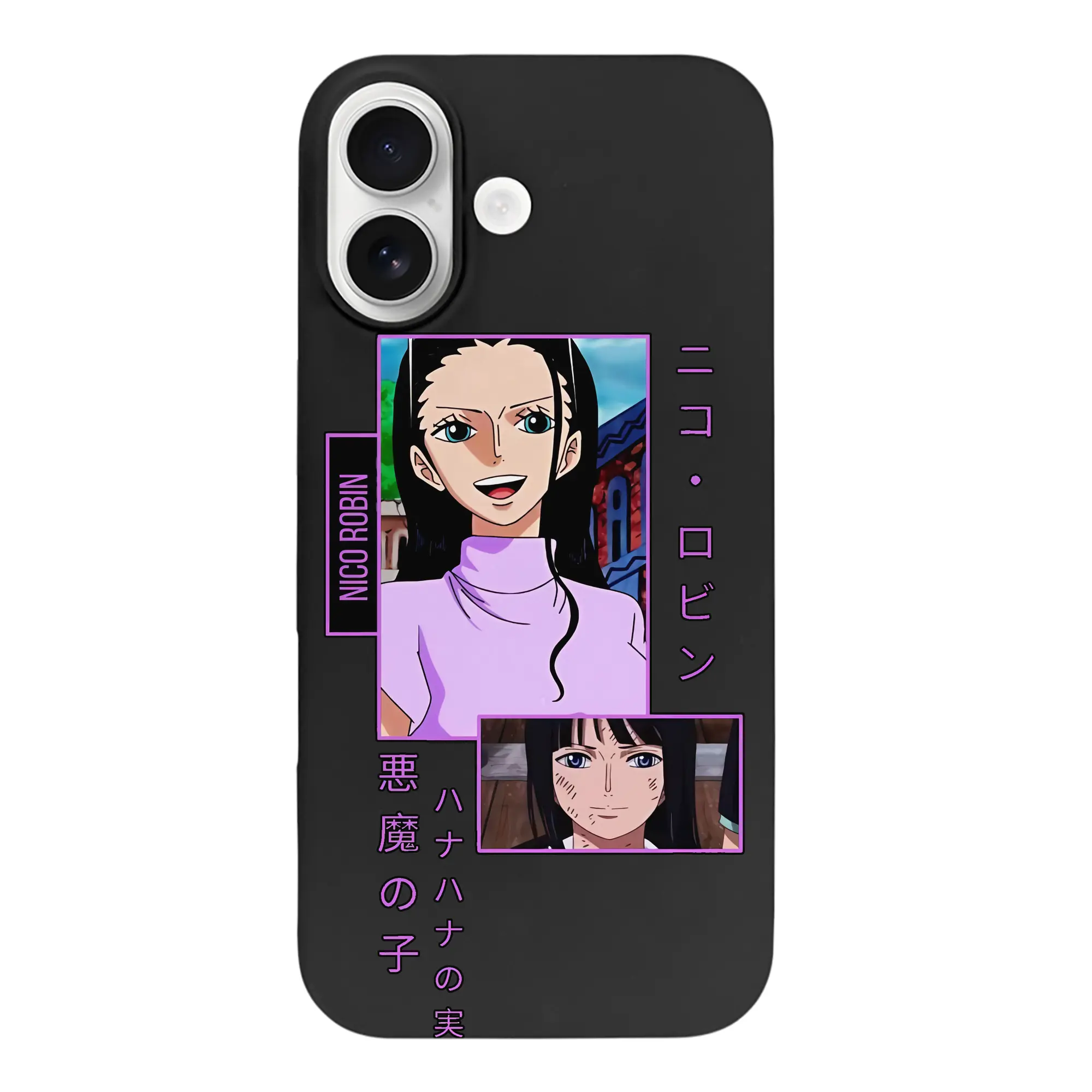 ワンピース グッズ ニコ・ロビン - iPhone 17 シリーズ シリコンケース 薄型 耐衝撃 指紋防止 ソフトタッチカバー 精密フィット 傷防止 保護ケース iPhone 17/17 Air/17 Pro/17 Pro Max 対応